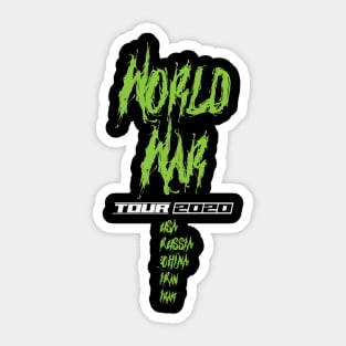 World War Tour Sticker